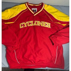 Iowa State Cyclones Men's Size XL Lined Pullover Windbreaker Jacket New with Tag